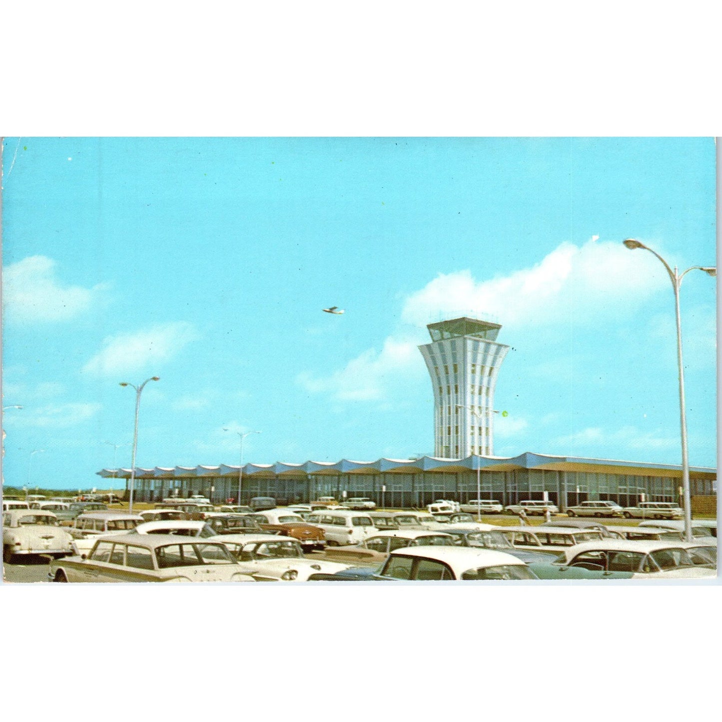 1970 Robert Mueller Airport Austin Texas Vintage Postcard PE2