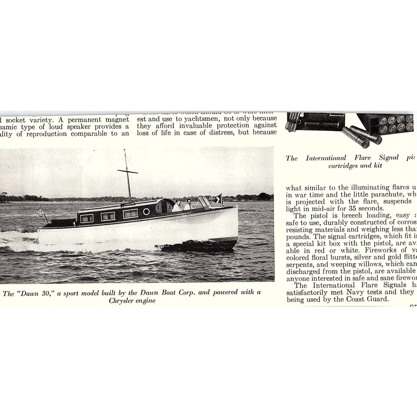 55 Foot Cruiser by Consolidated for De Courcy L. Hard 1932 Photo AG2-7