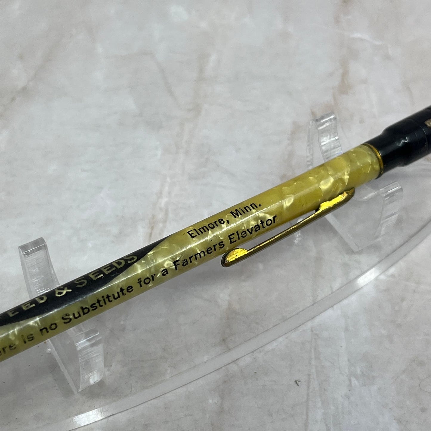 Coal Feeds Seeds K.M. Johnson Elmore MN Advertising Mechanical Pencil SB3-P3