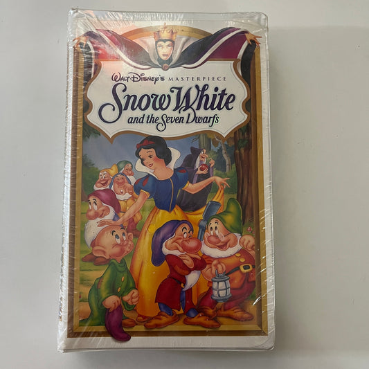Disney's Snow White Masterpiece VHS 1st Edition ISBN: 1-55890-641-X TK3