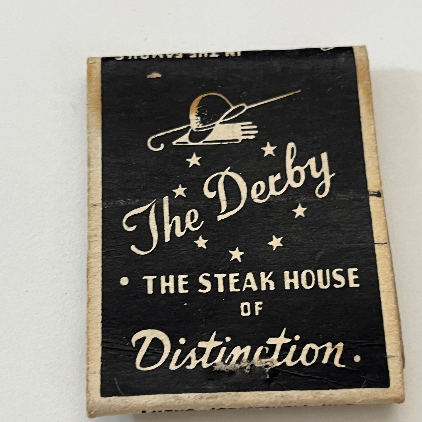 The Derby 19 Mason St. San Francisco CA Vintage Matchbook Cover TB6-MB1-6