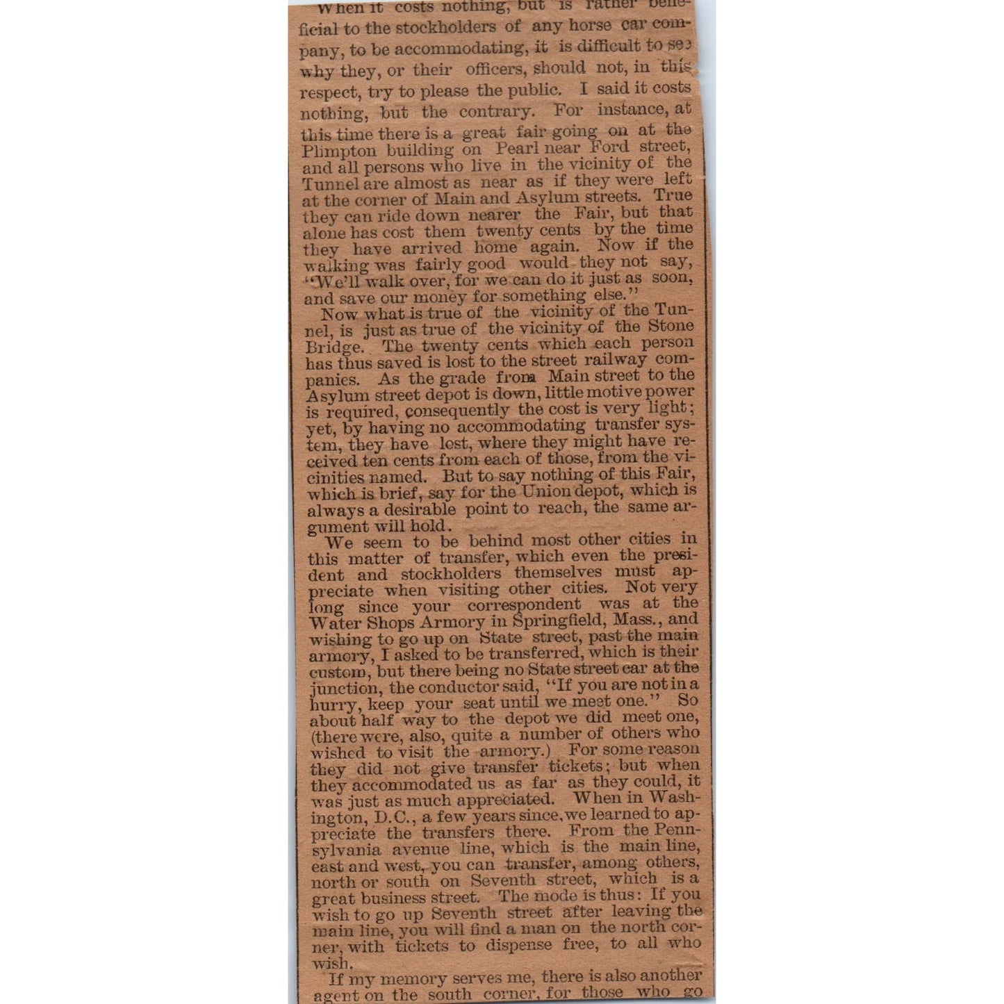 Fenn's Furniture 205 Main Street 1886 Hartford CT Victorian Ad AB8-HT1