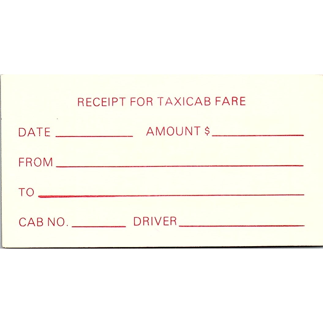 M.Y. Cab Radio Dispatched 24 Hour Service Tulsa OK Vintage Business Card SB4-B6