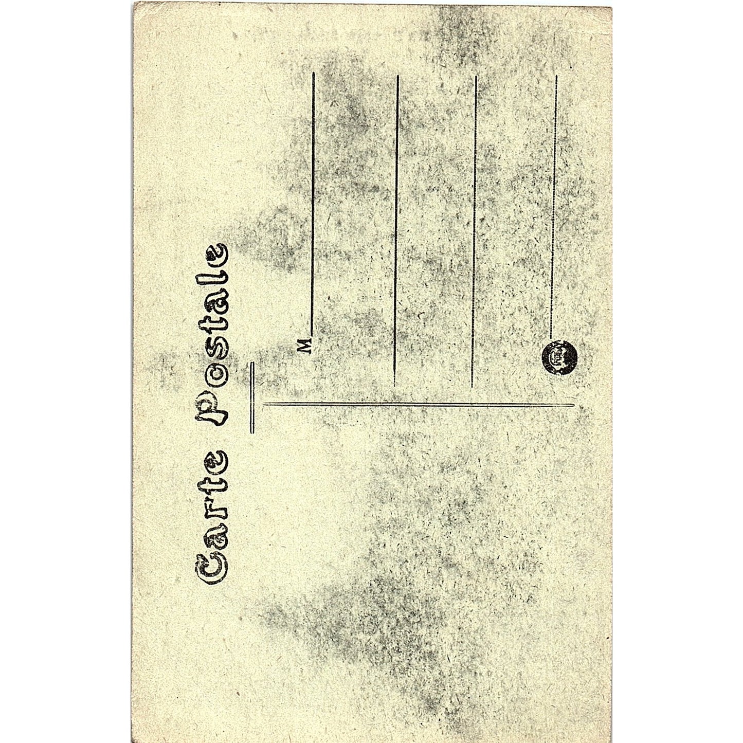 La Bazoge Sarthe L'Eglise French Antique Postcard PE17