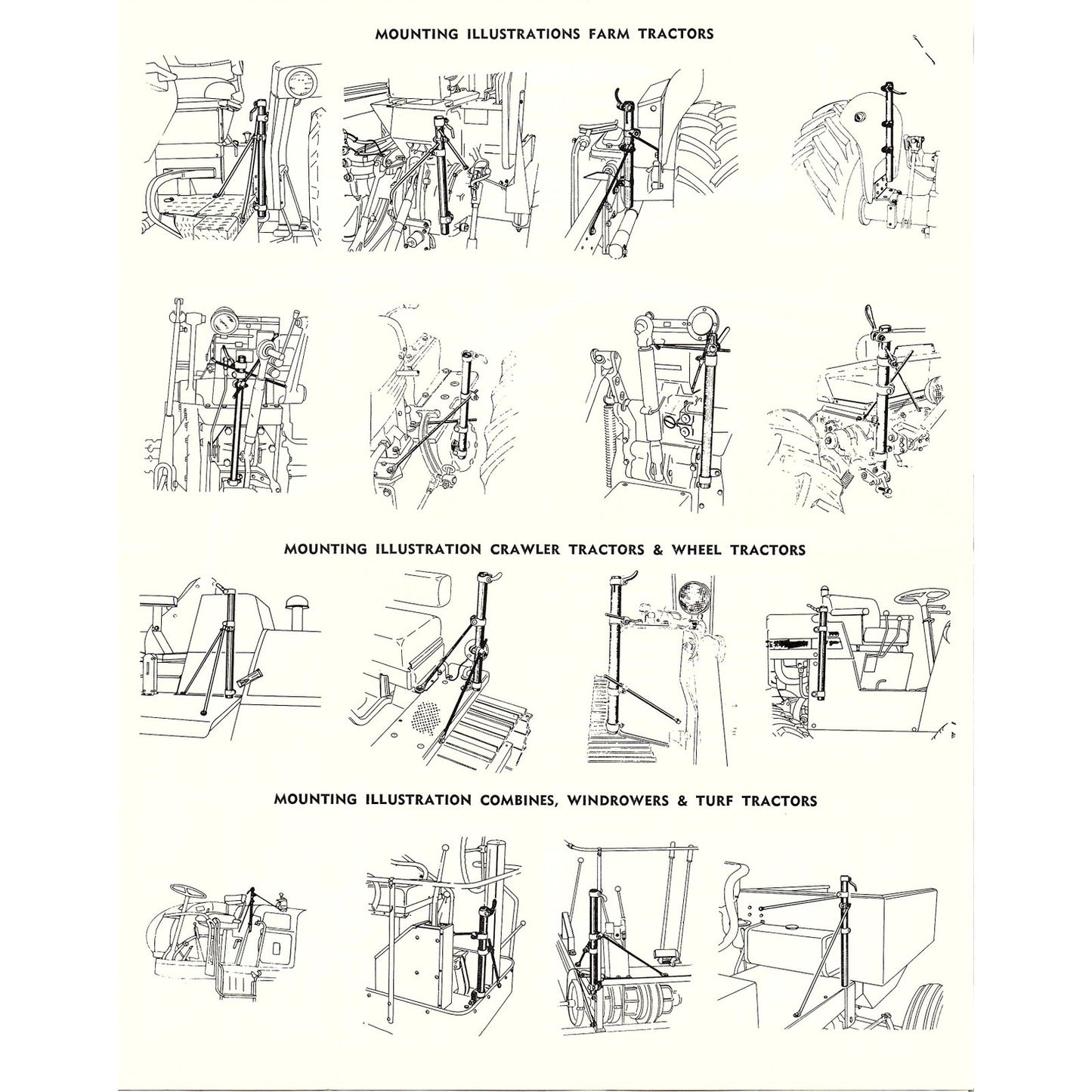 Snowco TU-56 Tractor Umbrella Instructions The Snow Company Omaha NE AG5-2
