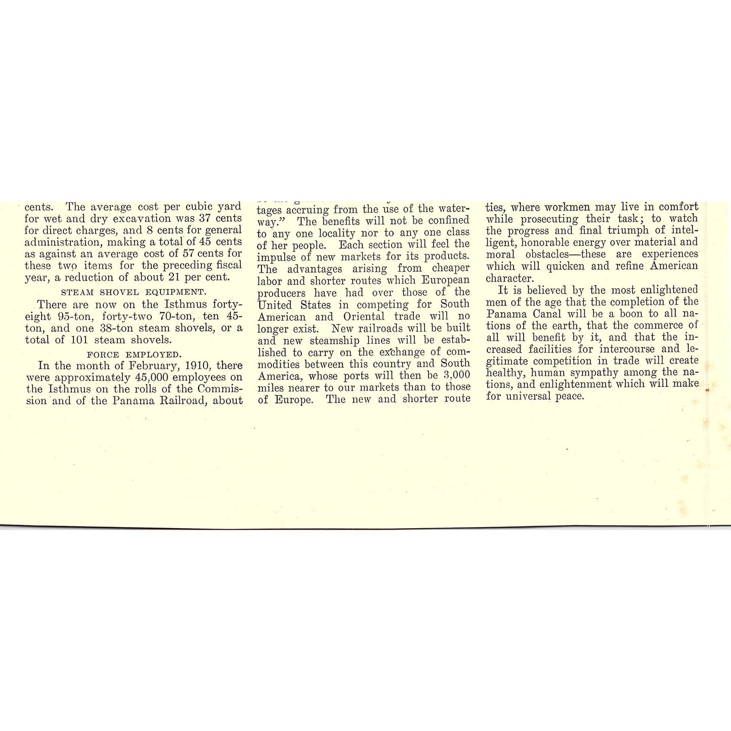 Panama City and Bay from Ancon Hill 1910 Print AF6-1