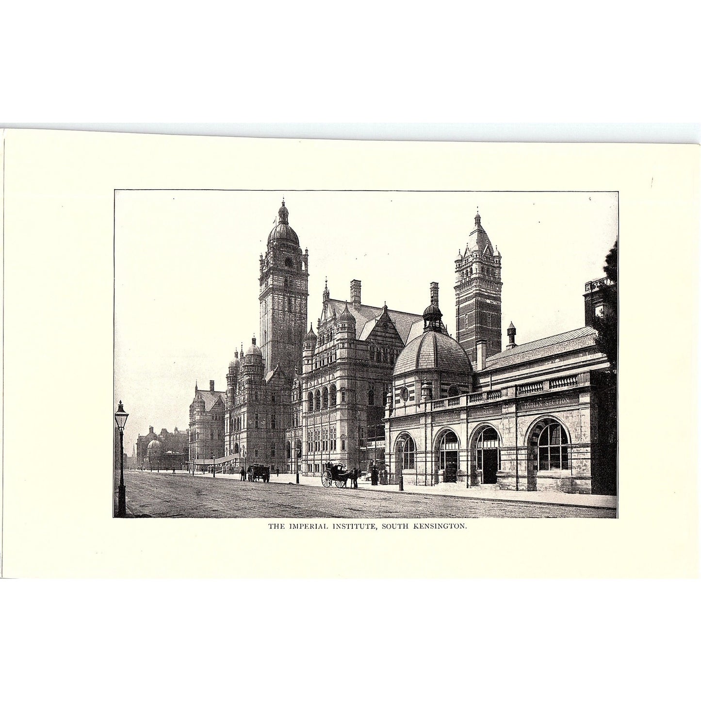 The Imperial Institute South Kensington Vintage Art Print 6x9 V12