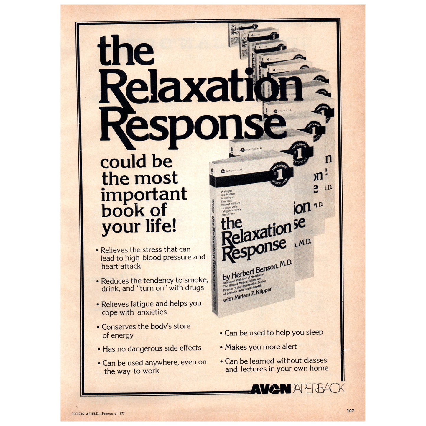 Sportsmans Quiz by Glenn H. Fleischmann 1977 Ad D25