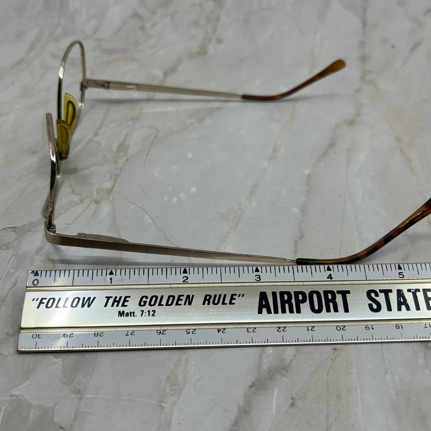 Retro Men’s PT55 Capri Gold Tone Aviator Sunglasses Eyeglasses Frames TD7-G4-4