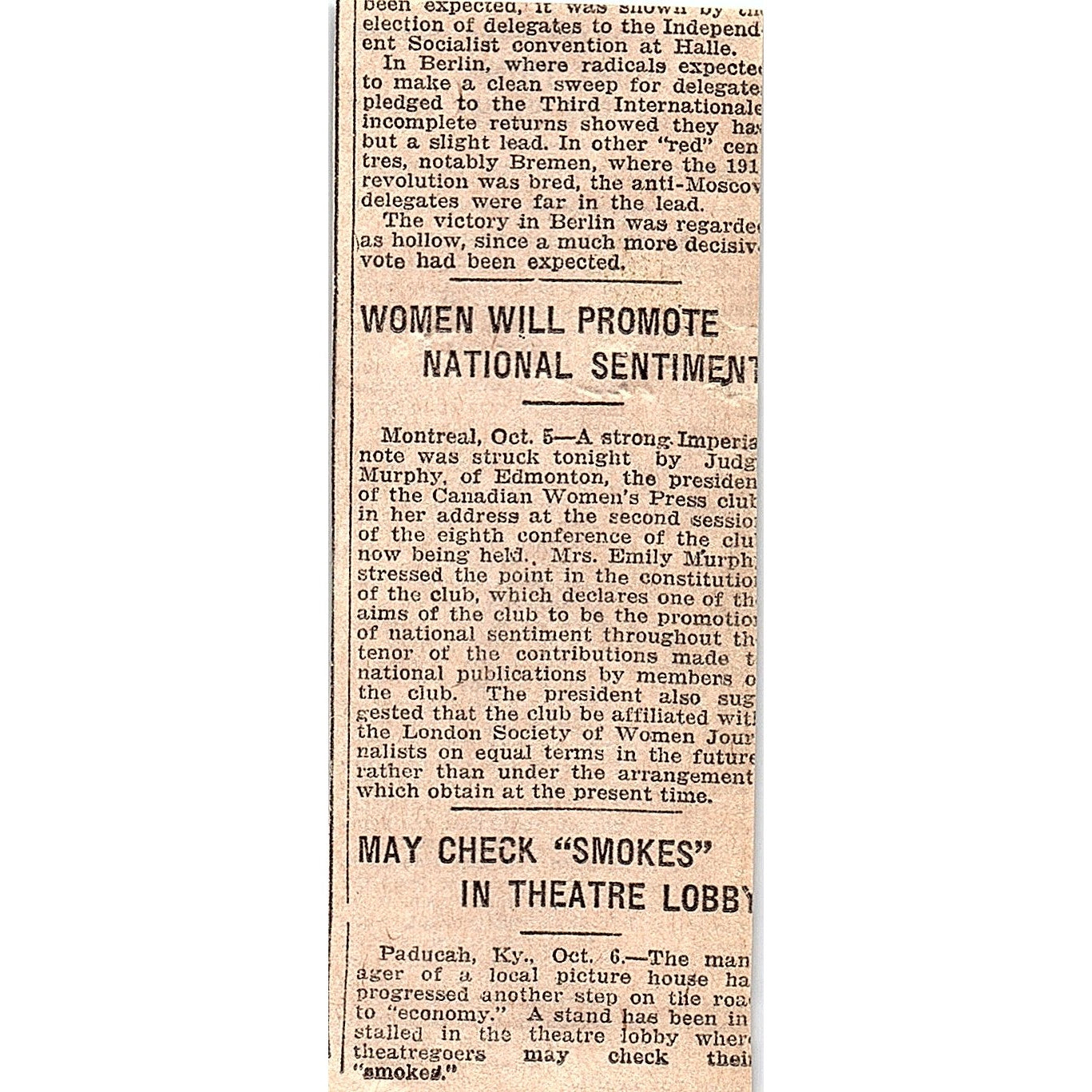 Mary Marshall Duffee Your Handkerchief Right Thing at the Right Time 1920 AG2-M7