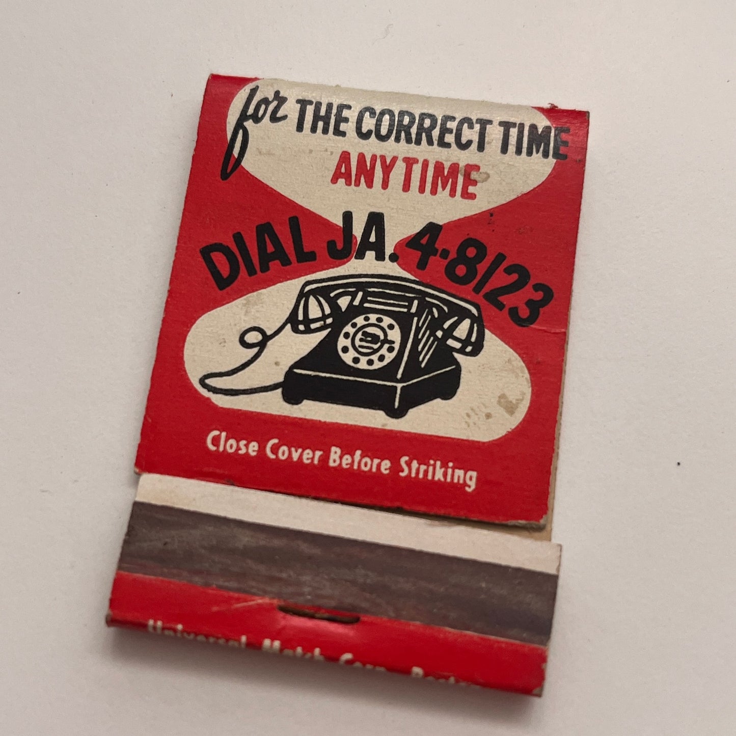 Hartford National Bank and Trust Co CT Vintage Matchbook Cover TB8-MB-6