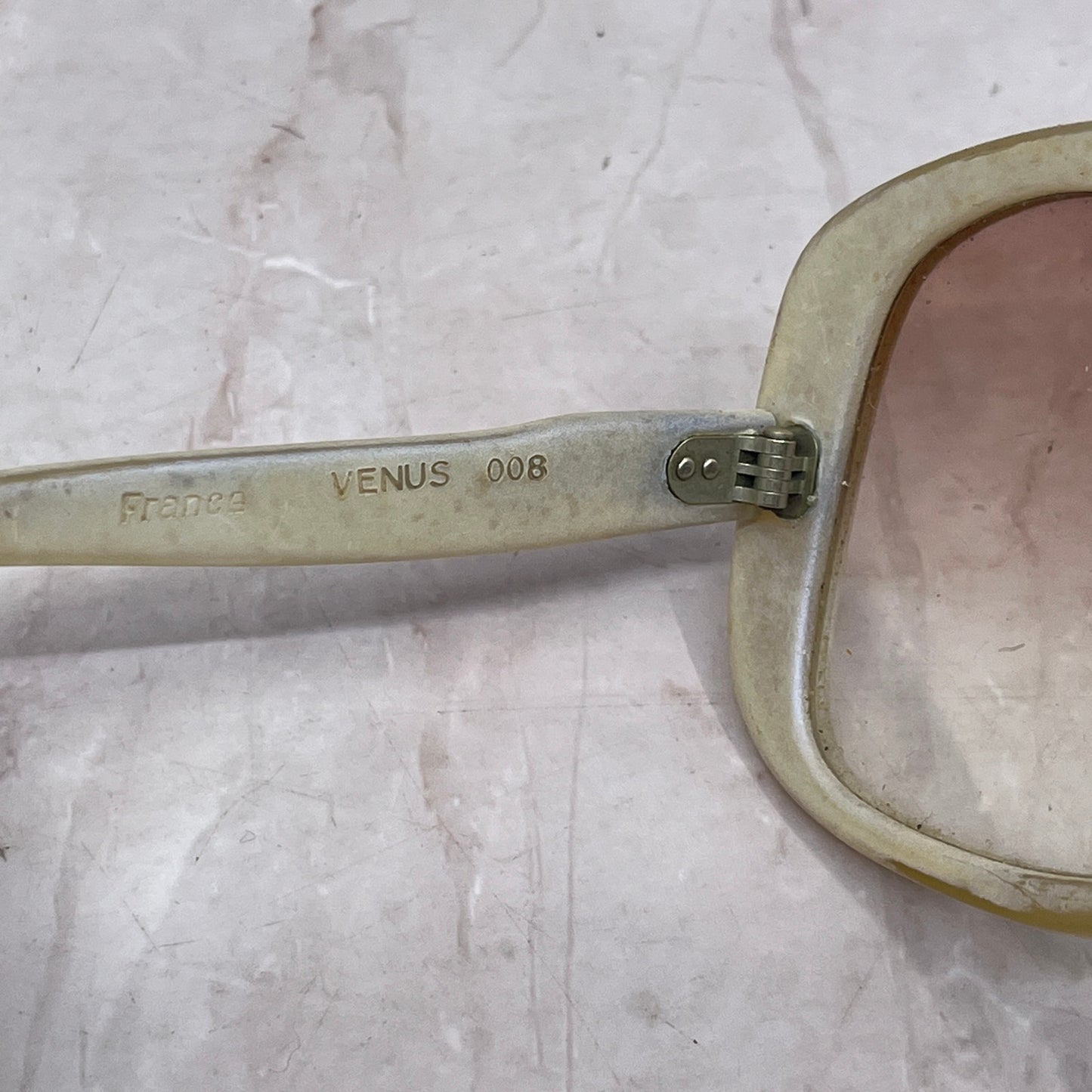 Mod Diane Von Furstenberg VENUS 008 White Translucent Sunglasses Frames TF4-G1-9