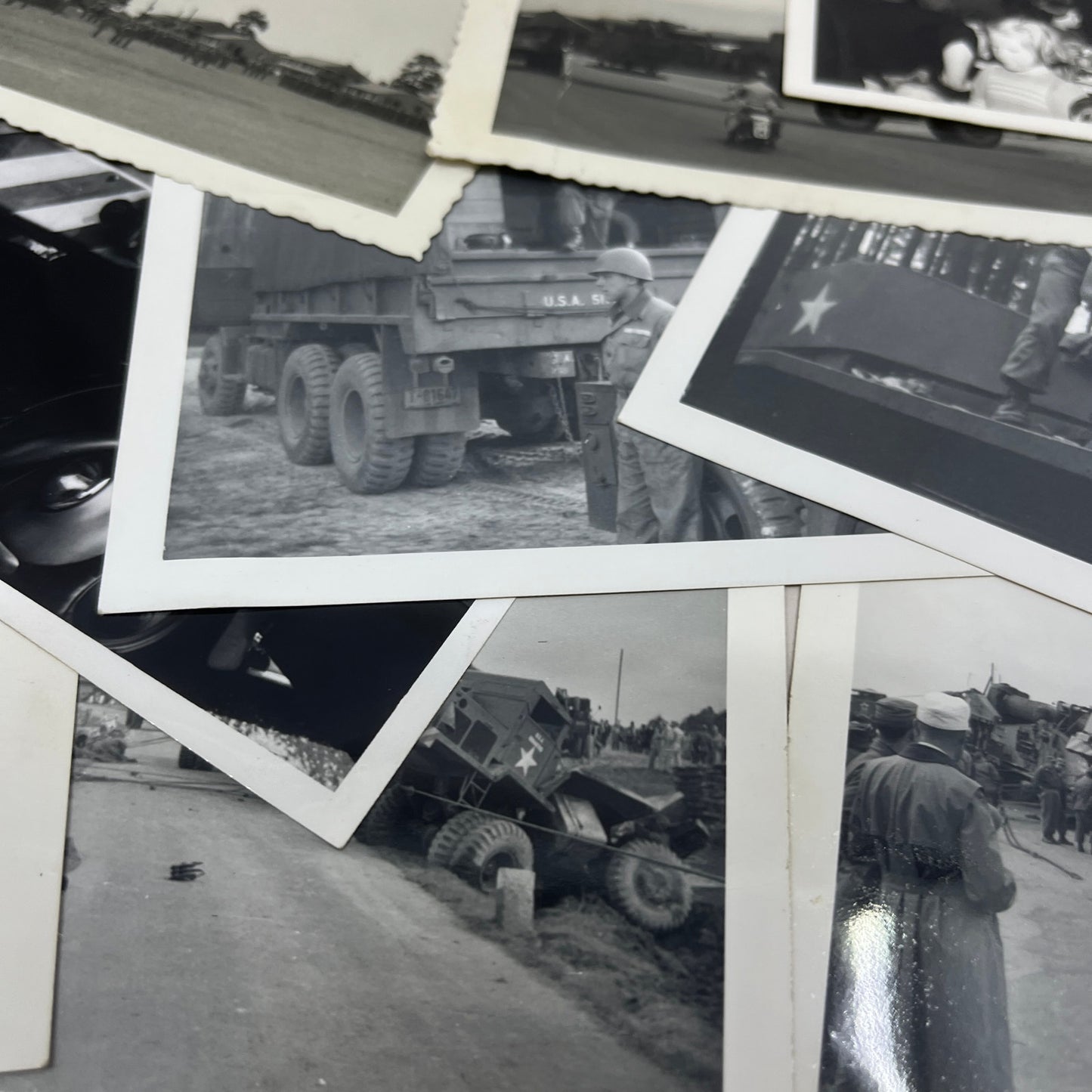 Huge Lot of US Army Military Original Photos Postwar Germany c1954 Army TG7-AP6