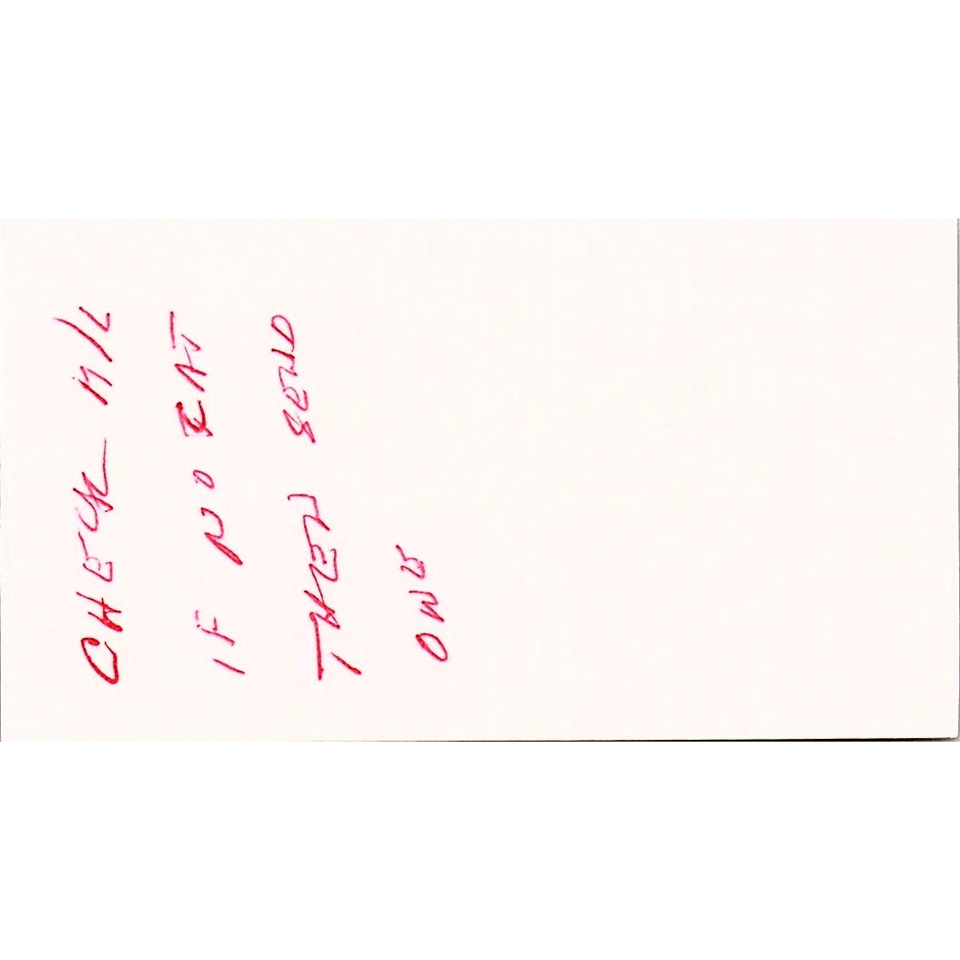 Kim & Bob Orzech Scrapbook Magic Inc Kokomo IN Vintage Business Card SC9-B10