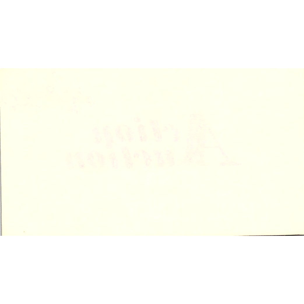 Jim Casey Rick Potter Action Auction Portland OR Vintage Business Card SE3-B16