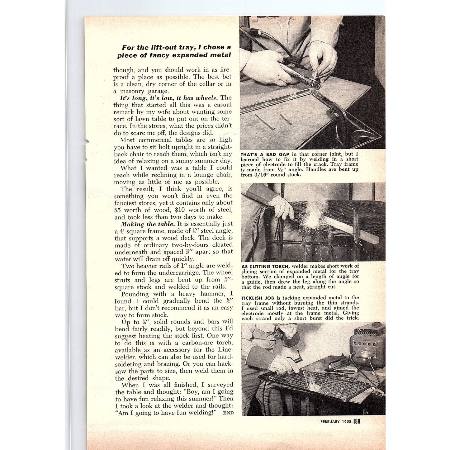 Working Model of Atomic Submarine Roy L. Clough Jr 3-Page 1955 Article AG1-4