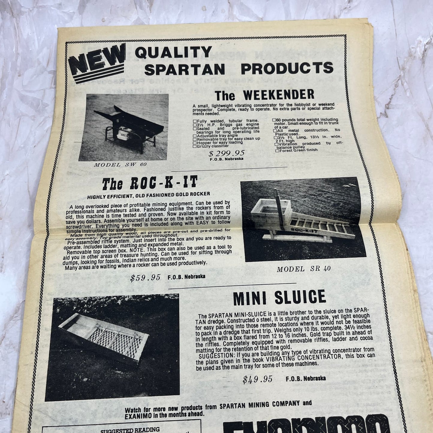 1981 May - The National Prospector's Gazette Newspaper - Treasure Hunting M11