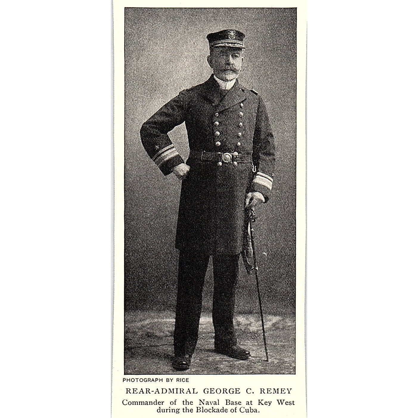 Rear-Admiral George C. Remey Portrait Photo 1903 Art Print AG7-M7