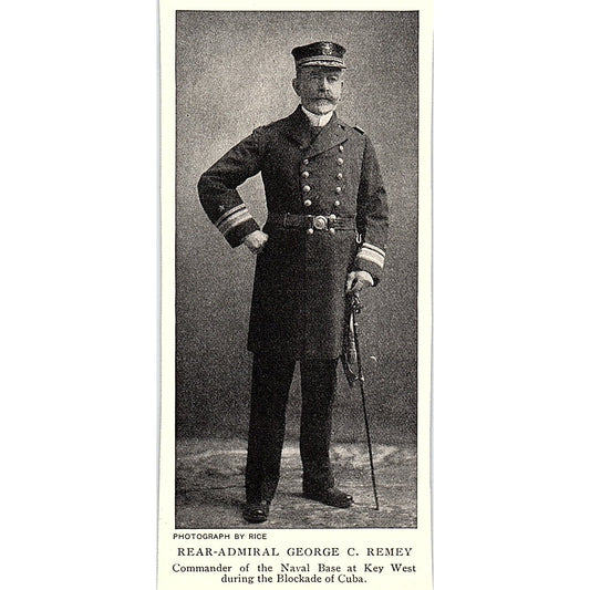 Rear-Admiral George C. Remey Portrait Photo 1903 Art Print AG7-M7