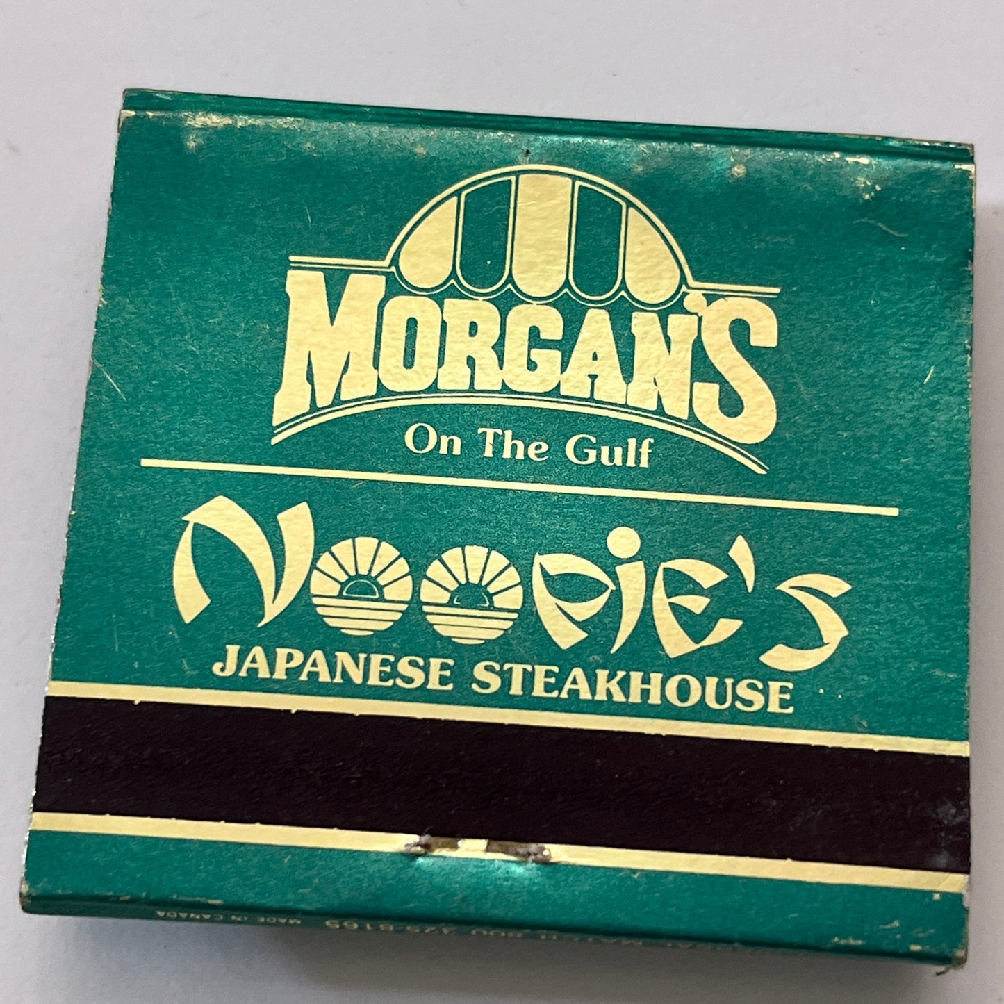 Sundial Beach & Tennis Resort Sanibel Morgans Noopies Matchbook Cover TB6-MB1-7