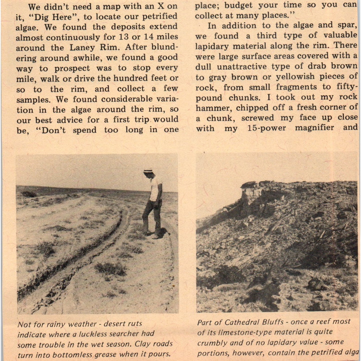 Bet-Rock Lortone Tumble Gem Jewelry Kits Huntsville AL 1971 Magazine Ad AD8-R9