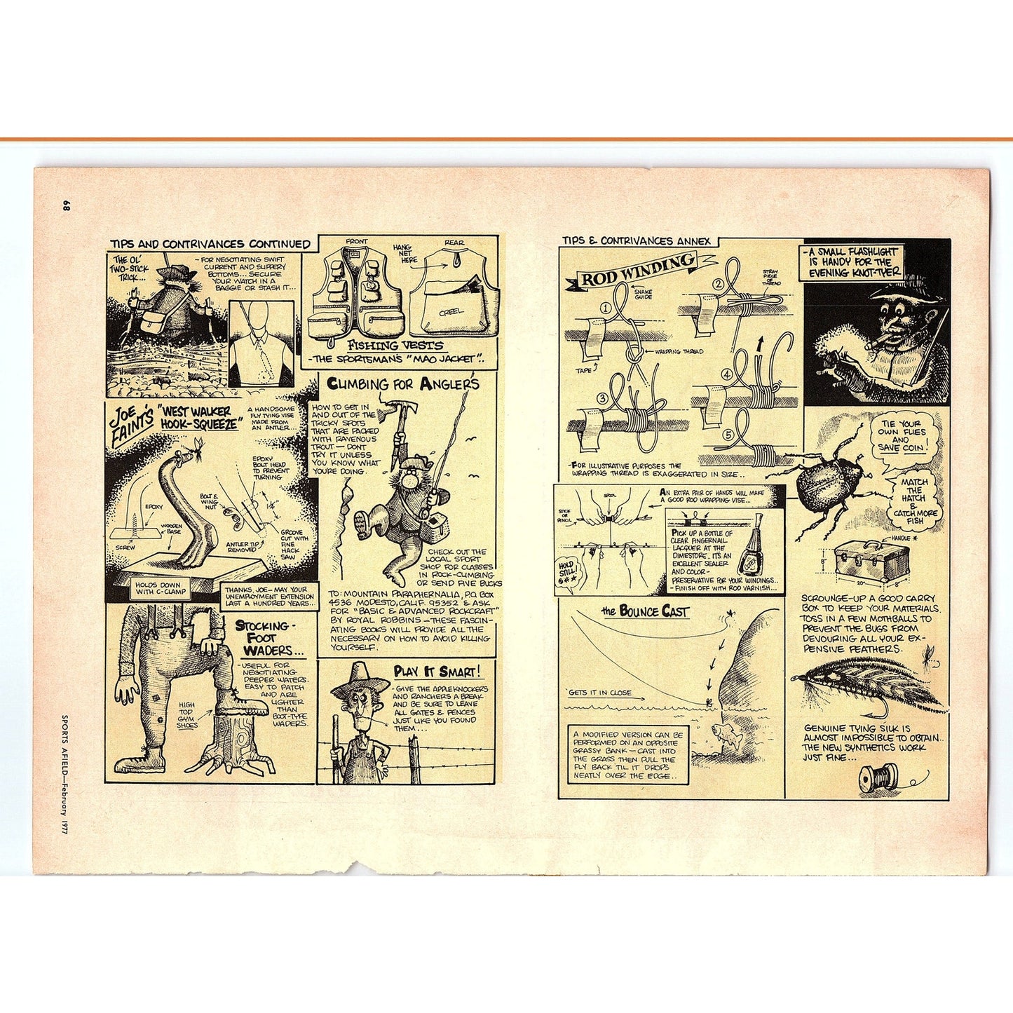 Curtis Creek Manifesto Fly Fishing Basics Sheridan Anderson 1977 Article AF6-4