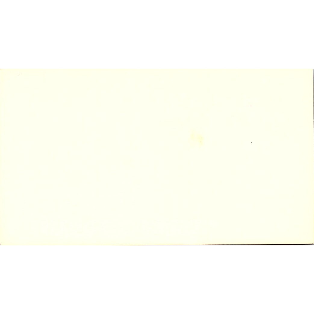 Santa Rosa Restaurant G Alberto Balderas Houston Vintage Business Card SD9-B6