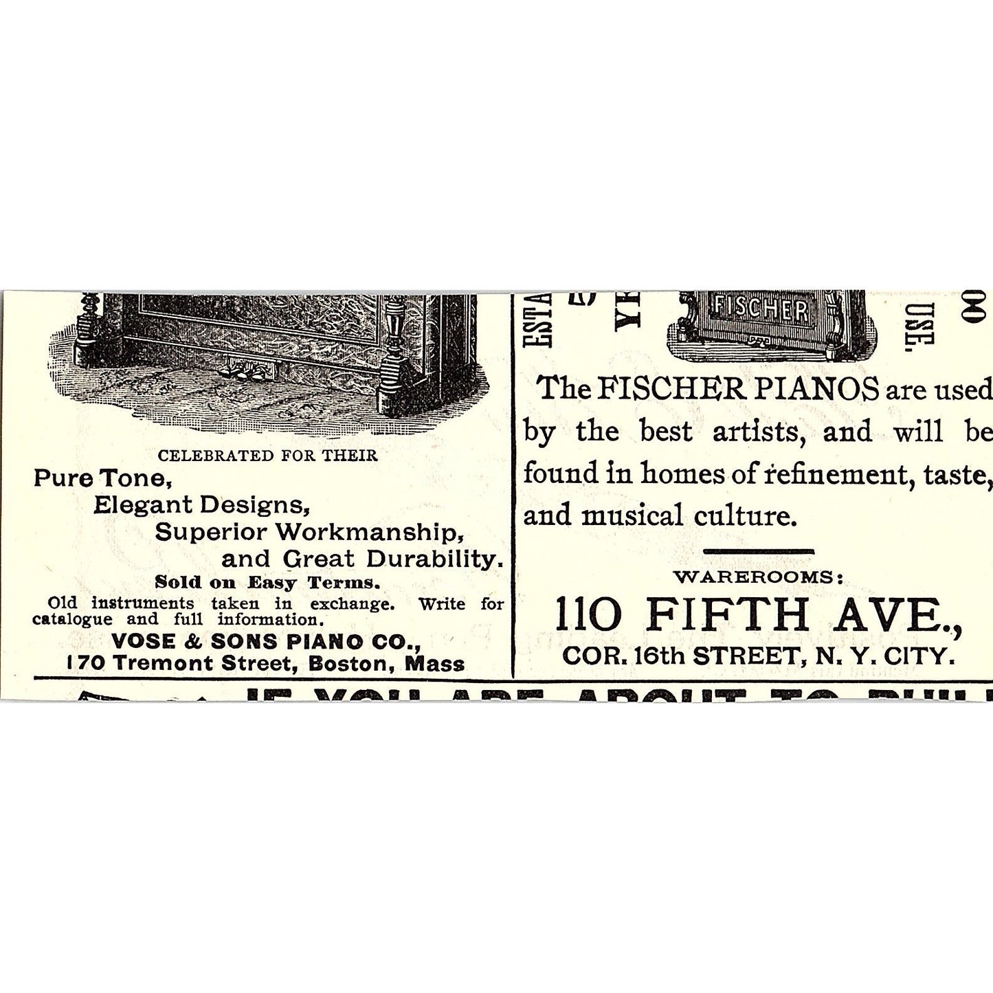 Paul E. Wirt Fountain Pen Bloomsburg PA 1892 Ad AG2-H5