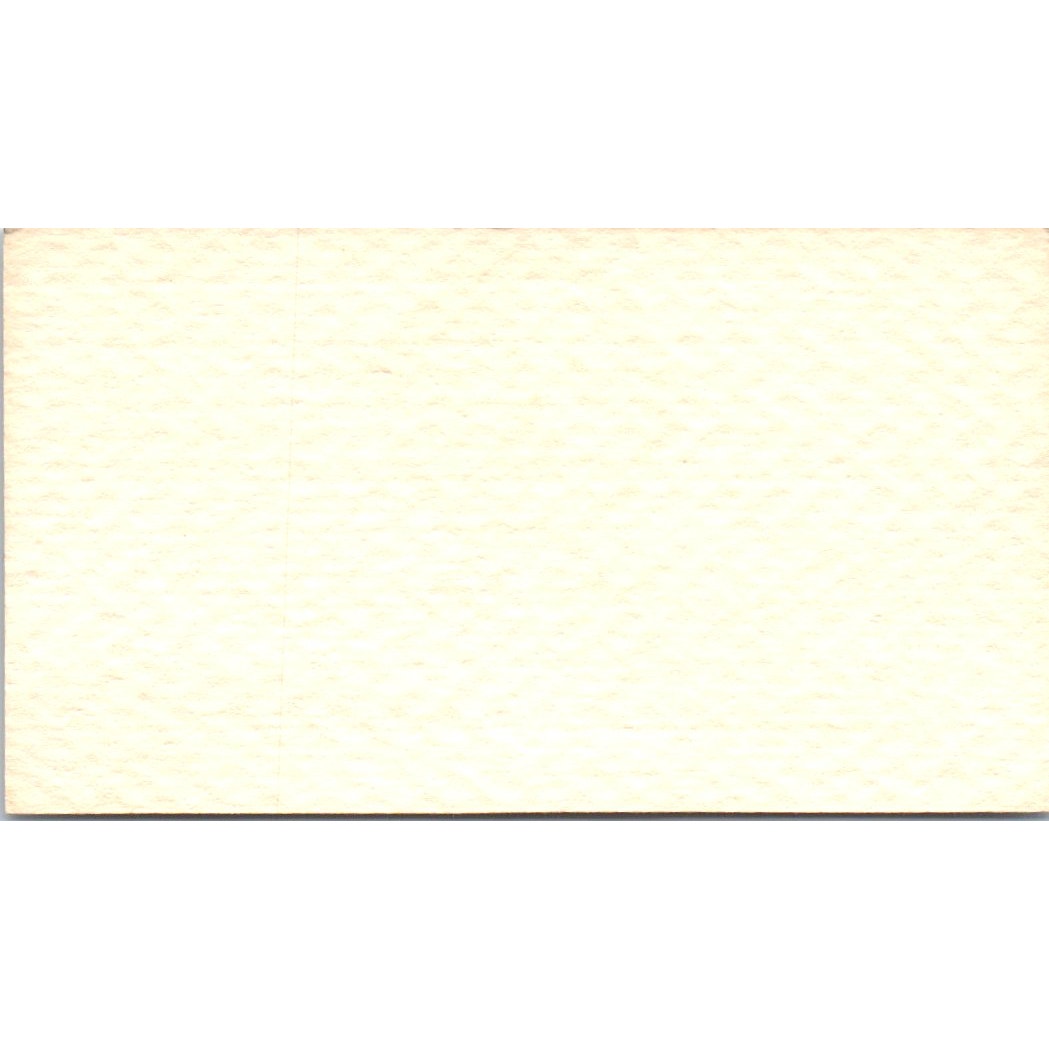 Charley Brown's Restaurant Long Beach CA Vintage Business Card SD8-B6