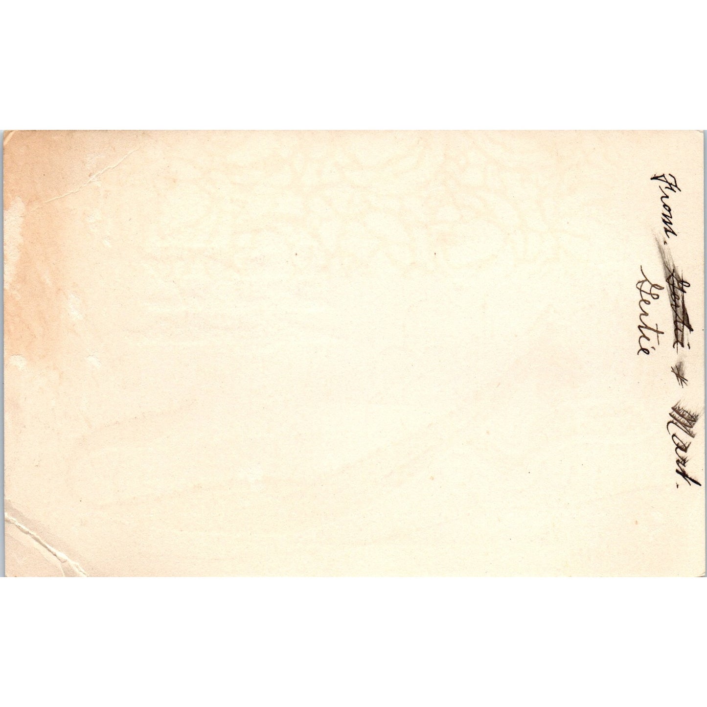 1920s Art Deco Greeting Card Merry Christmas Young Lady With Long Sash AB6-TZ