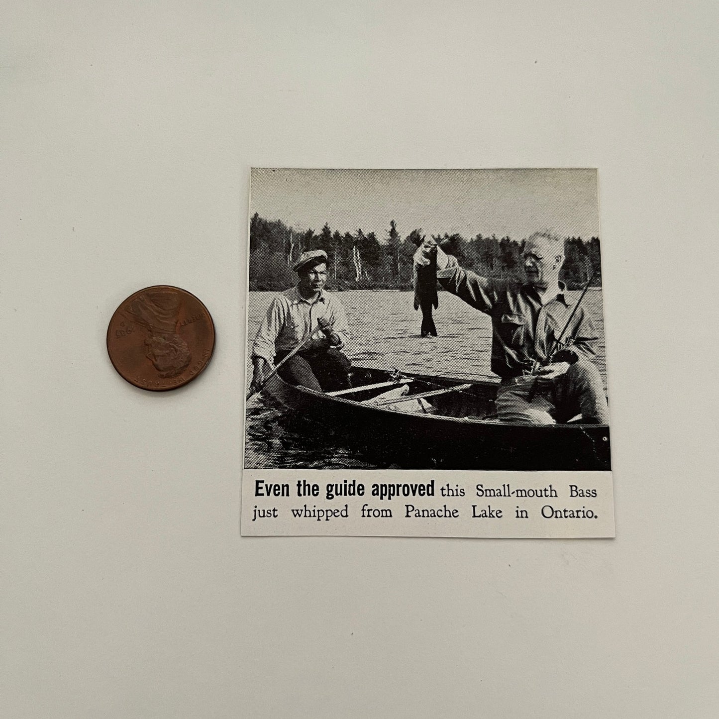 Even the Guide Approved Panache Lake ON Canada 1941 Magazine Picture SAG4-M2