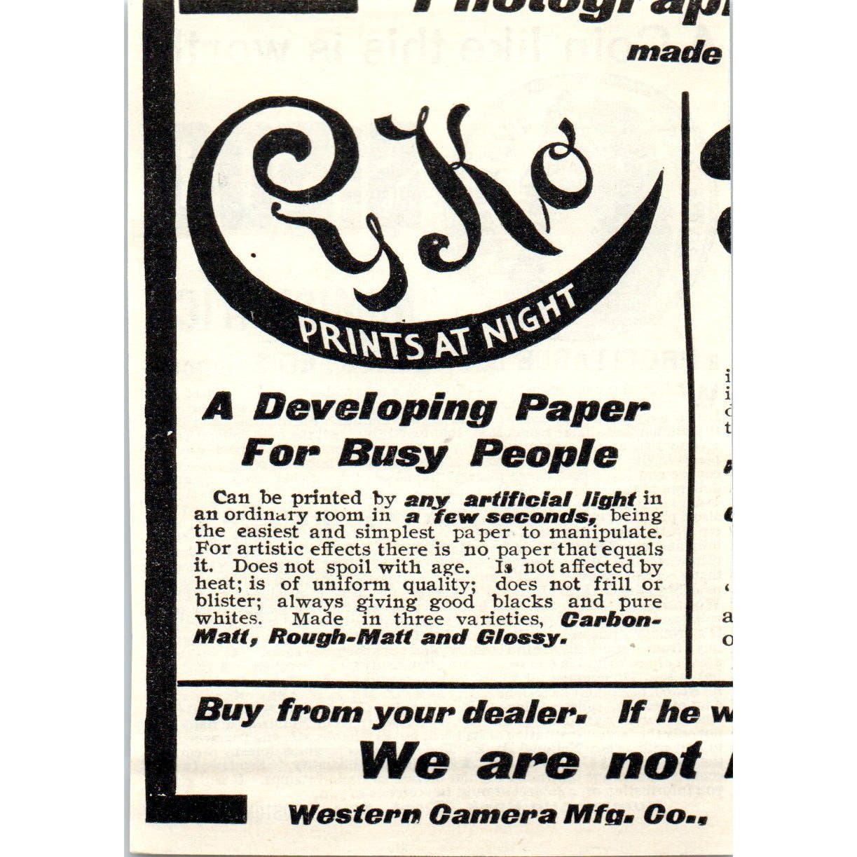 Numismatic Bank Boston MA c1905 Original Magazine Advertisement AE7-A1