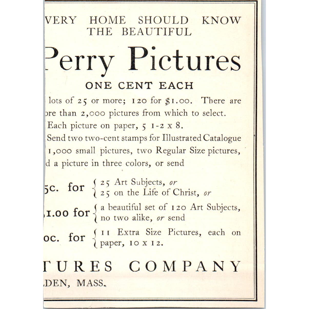 Original Work of Albert H. Chaffee Studio Worcester c1905 Victorian Ad AE9-MA6