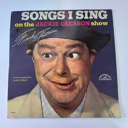 Frank Fontaine - Songs I Sing on the Jackie Gleason Show - Vinyl LP Record TK3