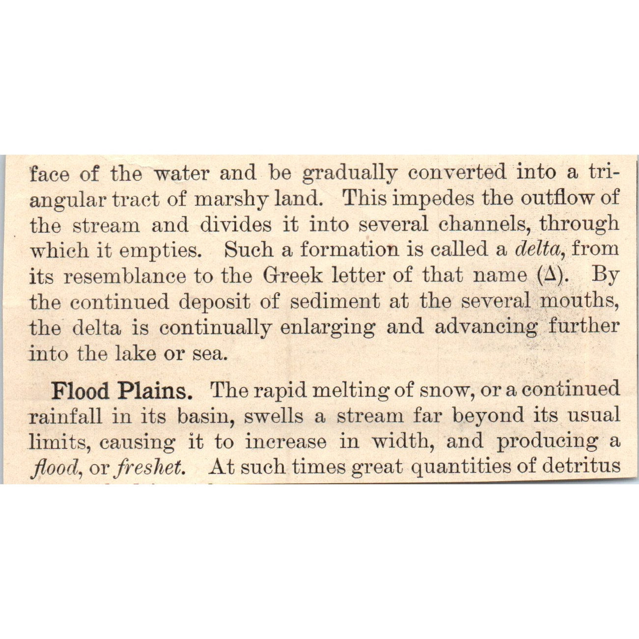 A Drumlin Near Amherst Massachusetts 1901 Engraving AF2-P4