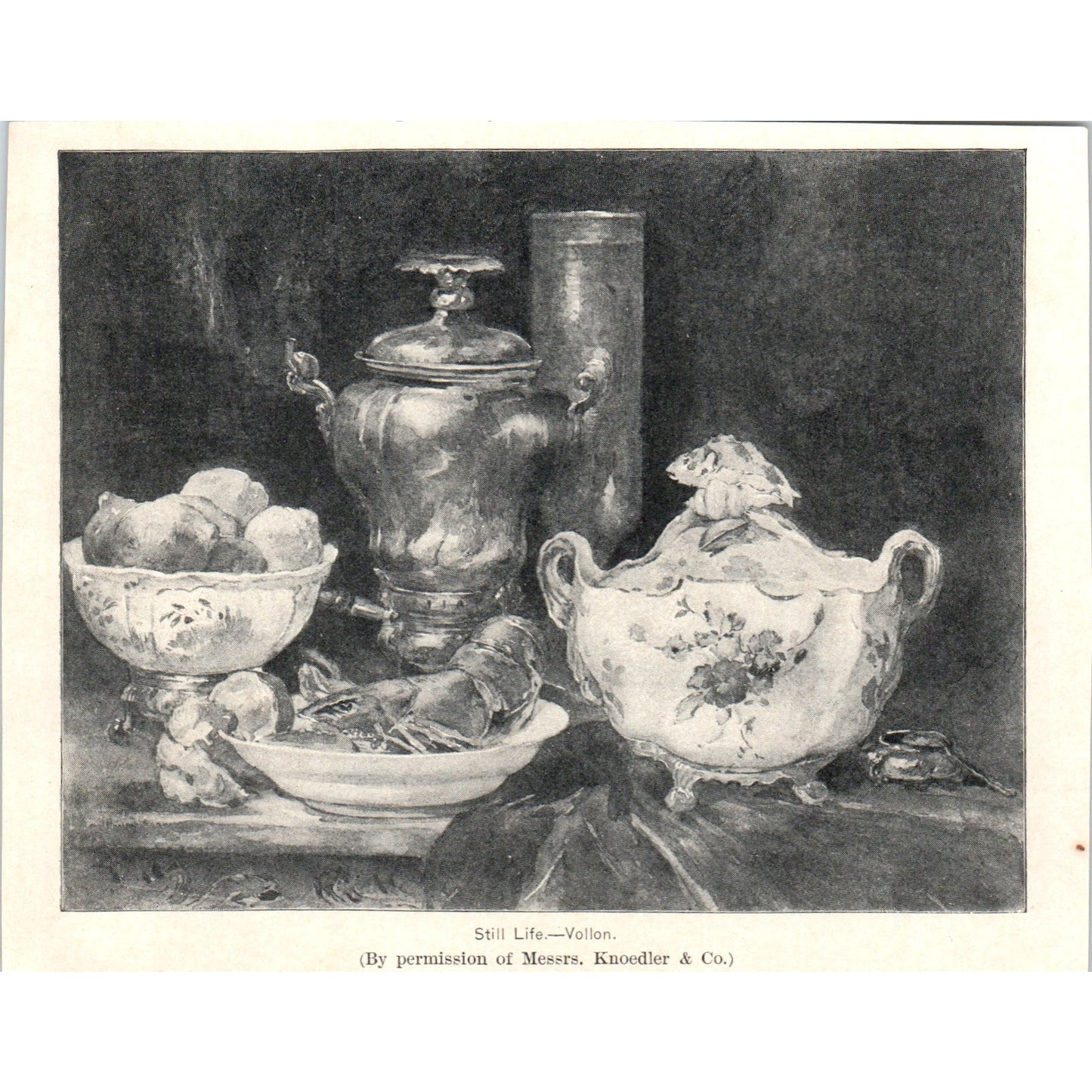 The Orphans' School Bonvin Engraving 1892 Magazine Print AB6-SM2