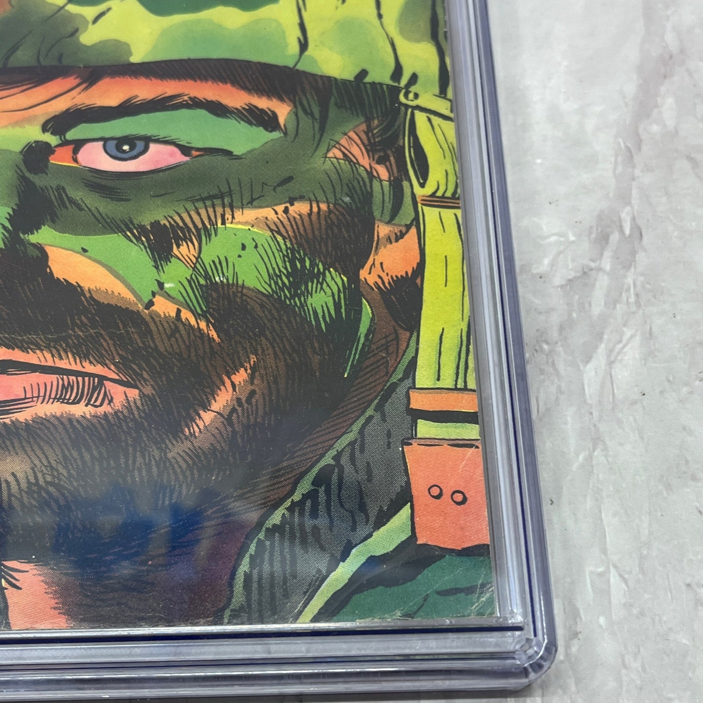 Foxhole #4 1955 CGC 4.5 White Pages Jack Kirby Cover
