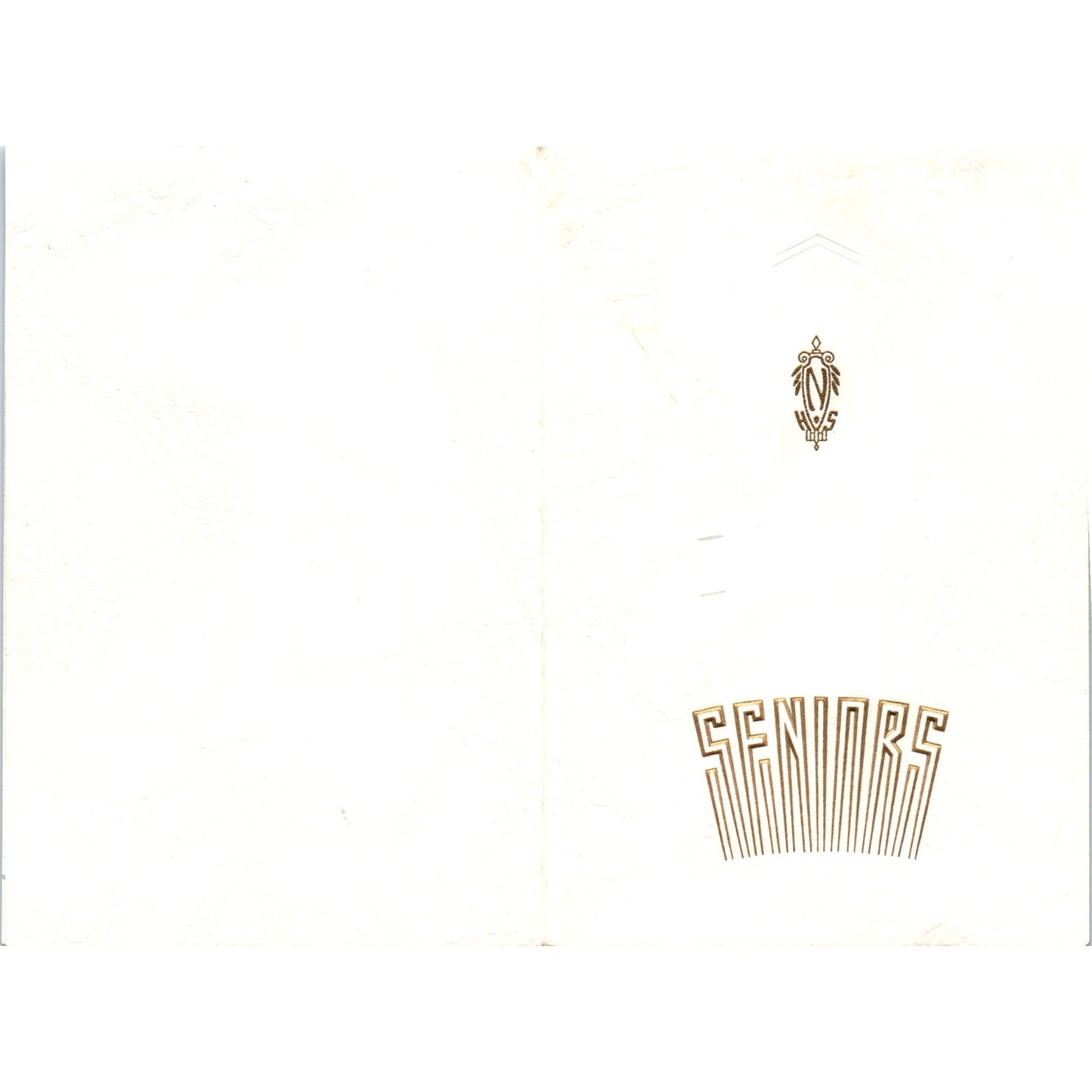 1951 Northome High School Commencement Program Minnesota TH9-SX1