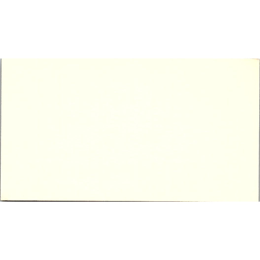 R.P. Dick Matthews Gulf Metals Industries Houston Vintage Business Card SE5-B2