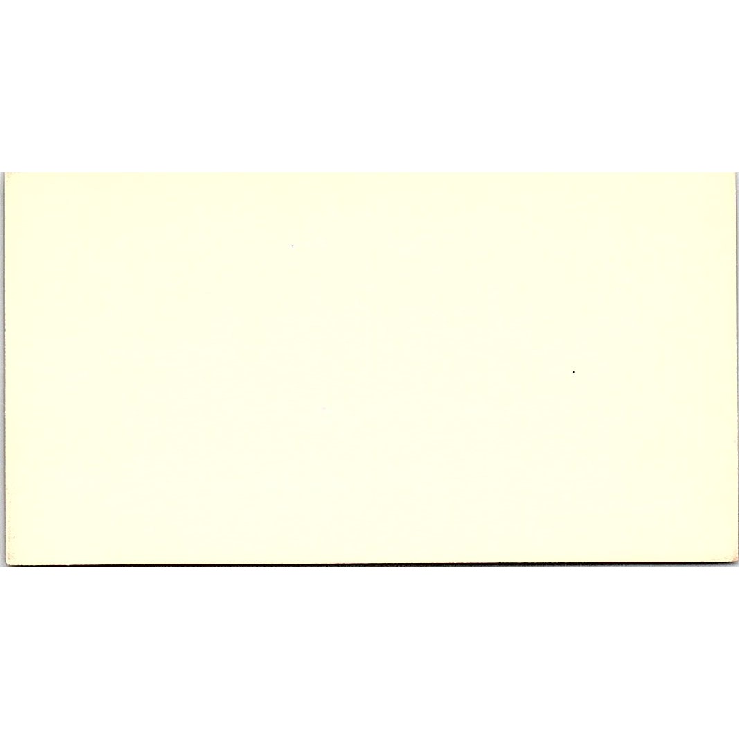 Richard Curry Pancho's No 5 Mexican Restaurant Bellflower Business Card SD9-B9