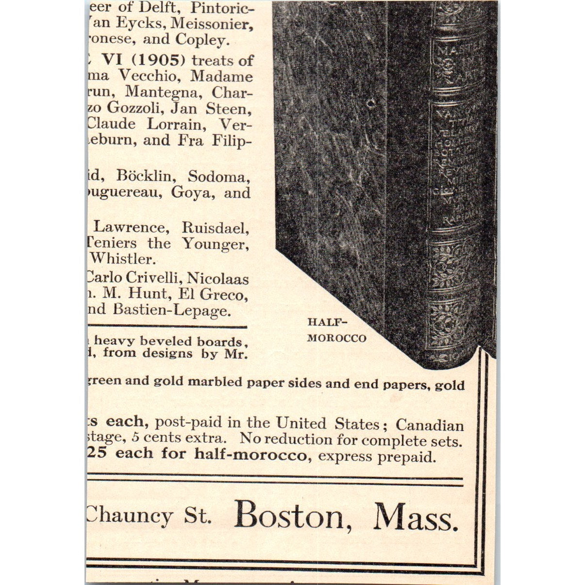 I.P. Frink Framing New York 1908 Victorian Ad AB8-MA11