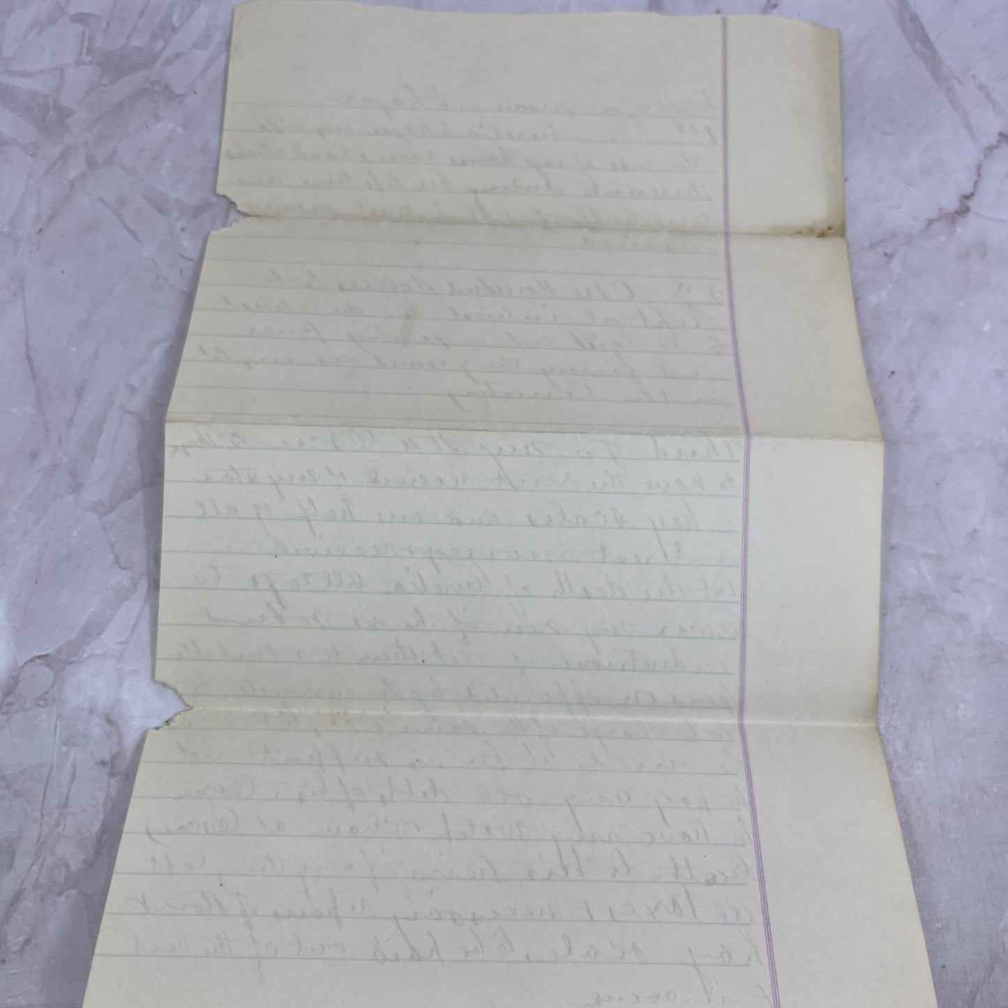 c1900 Handwritten Will of Harrison J. Thayer - Aurelia Thayer Oscar Thayer D22