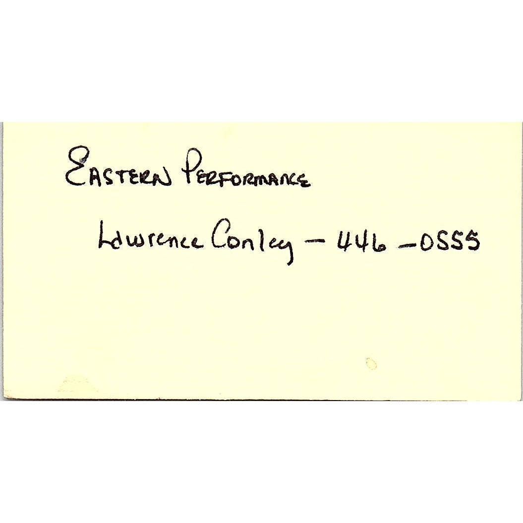 Mike Yeager Reading Buick Inc Baytown Houston Vintage Business Card SD9-B6