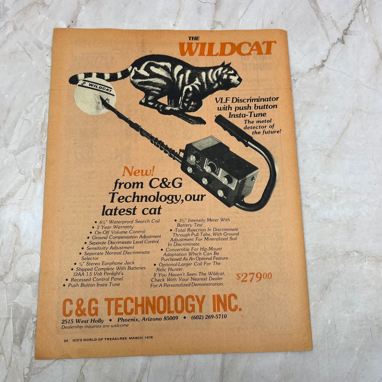 1978 March - International Club Digest World of Treasures Magazine Newsletter M16