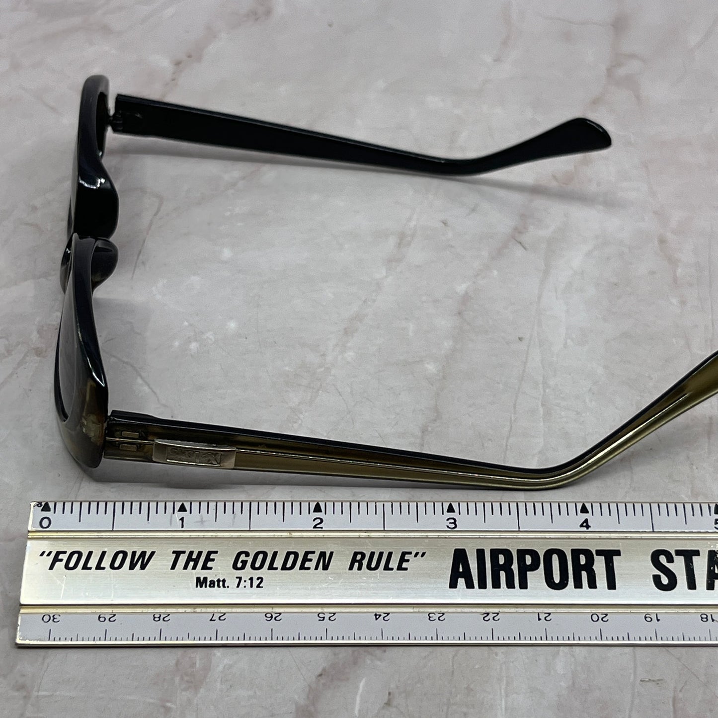 Vintage Ladies X-Lens Oval Tiger Eye Acrylic Sunglasses Glasses Frames TH9-G1-2