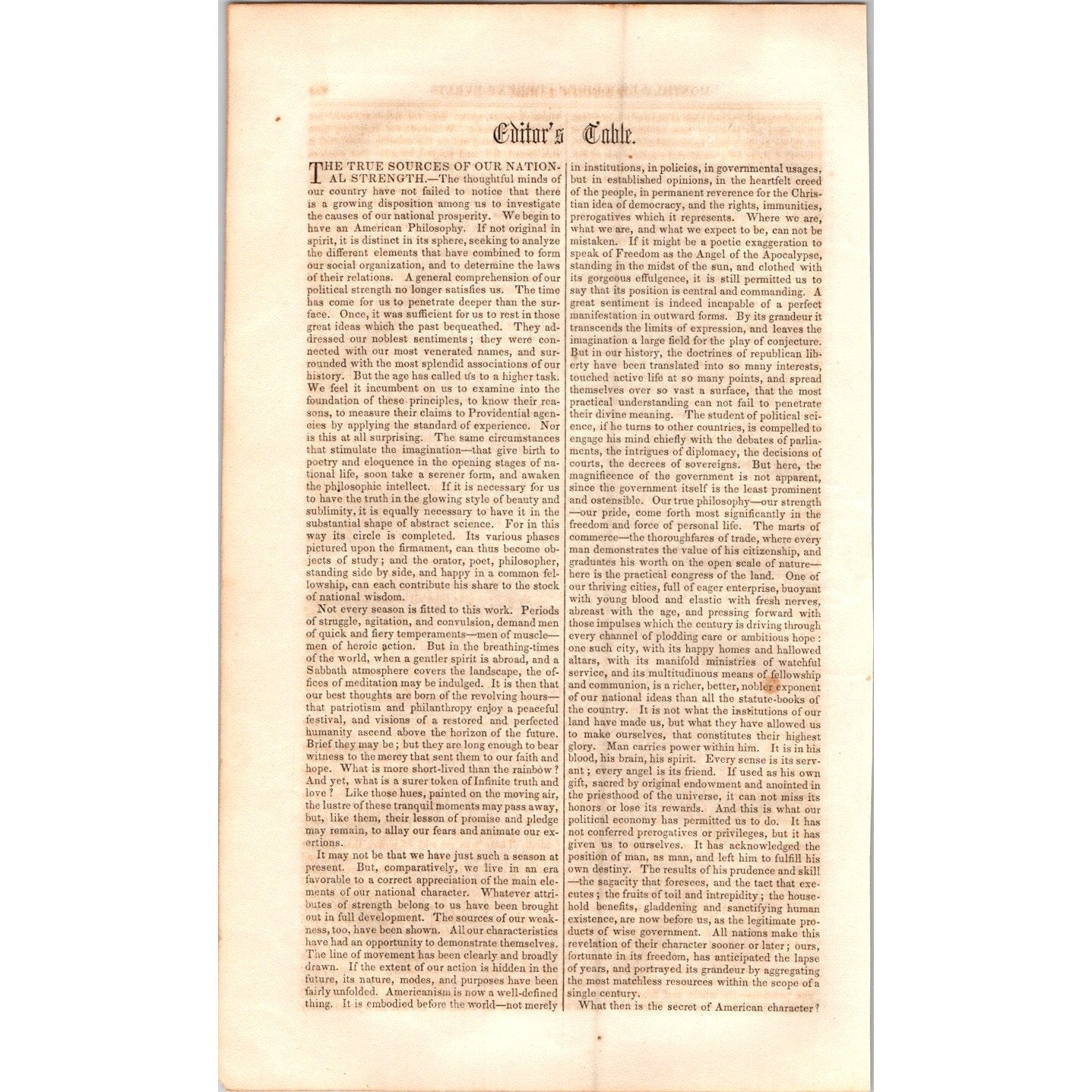 Steamer Arctic Struck by Vesta Cape Race Current Events 3 Pages 1854 Article I19