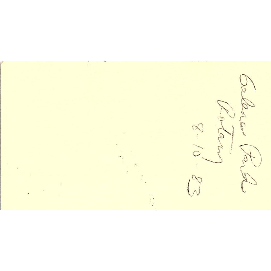 Elmer C Brinkley Chem Coast Inc Galena Park TX Vintage Business Card SD9-B12