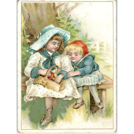 Sancuta Coffee C.M. & R. Tompkins c1880 Victorian Trade Card AF1-AP8