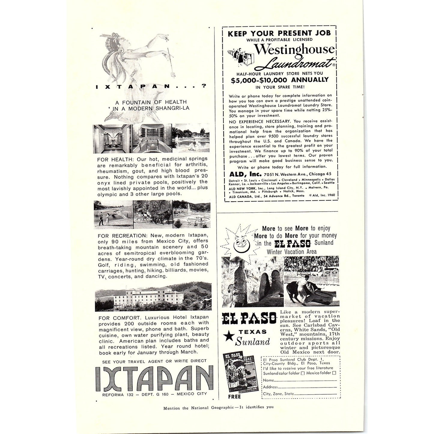 1960s India Travel Ewing Krainin San Francisco India Vintage Ad 7x10 V5