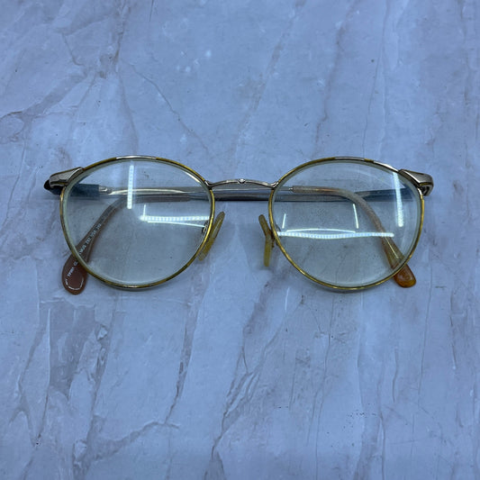 Retro Titmus z87 Italy Gold Tone Wire Frame Sunglasses Eyeglasses Frame TG7-G3-3